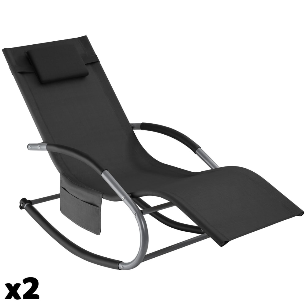 Lot 2 chaises longues