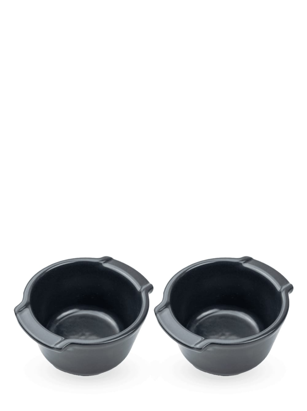 Appolia duo de ramequins en céramique 20cl, ardoise Appolia duo de ramequins en céramique 20cl, ardoise