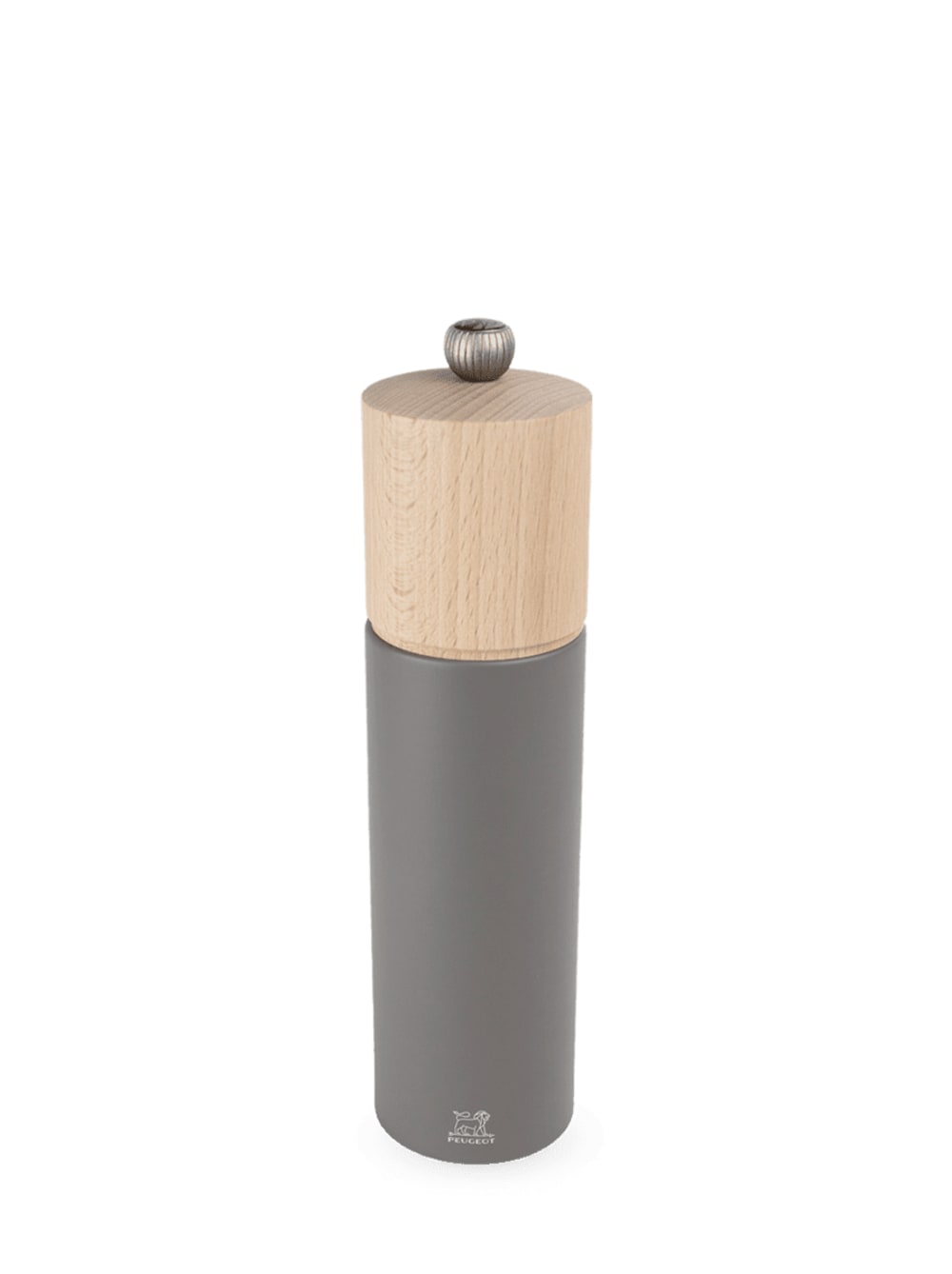 Boreal moulin à poivre manuel en bois, gris roche, 21cm - 8''