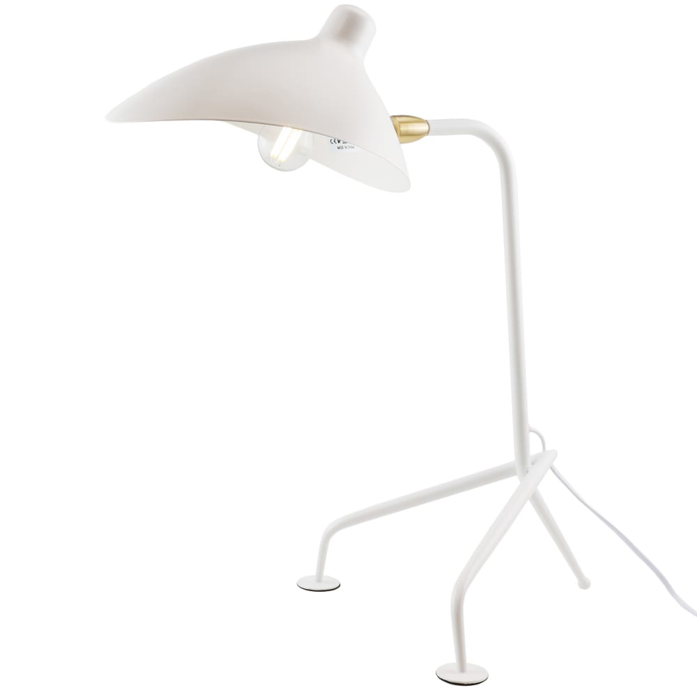 Alpinaluz Lampe im nordischen Stil, E27, aus Metall, weiß style modern - Metall