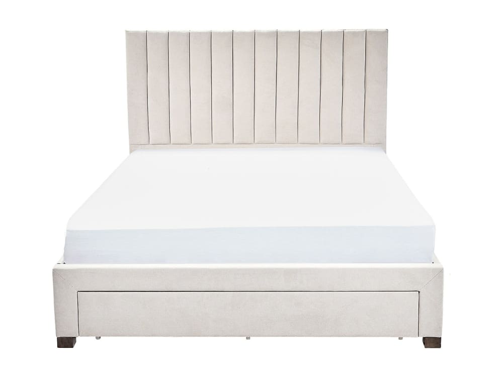 Cadre de lit  beige 160 x 200 cm