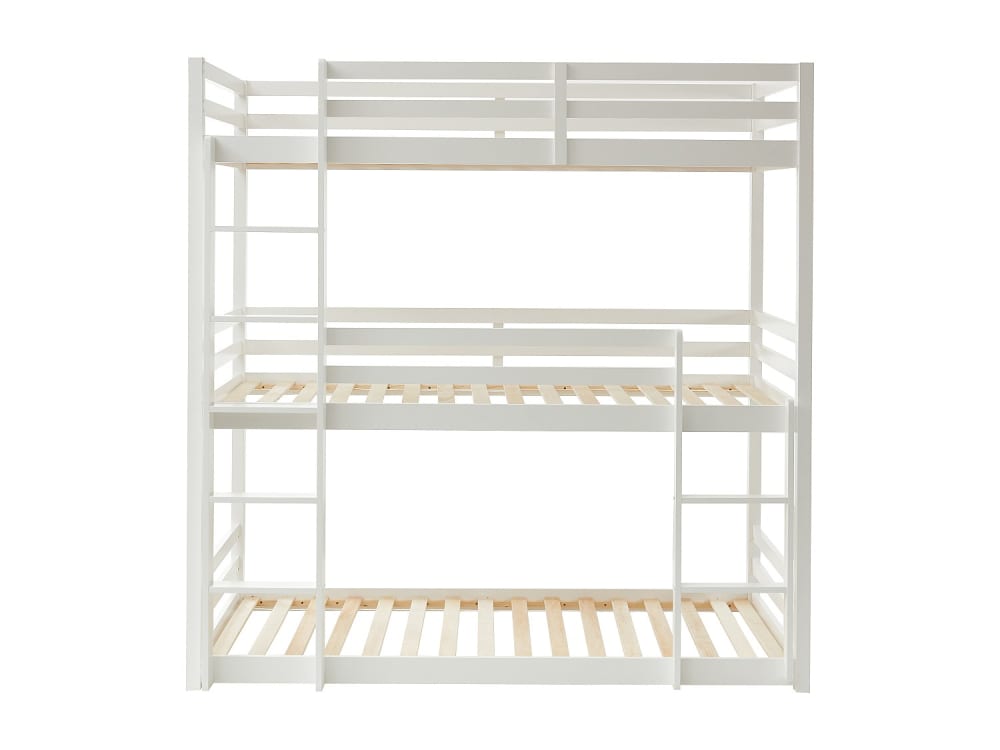 Lit superposé pin blanc 90 x 200