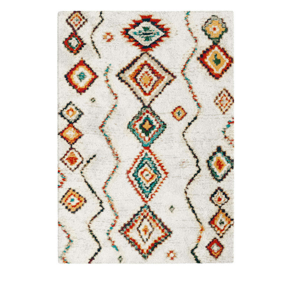 Tapis d'inspiration berbère - 160x230cm Multicolore Polypropylène