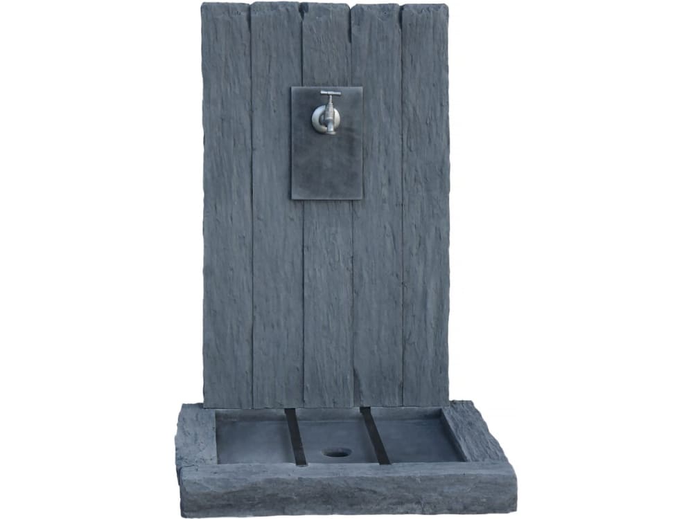 Fontaine jardin pierre reconstituée 59 x 44 x 87 cm