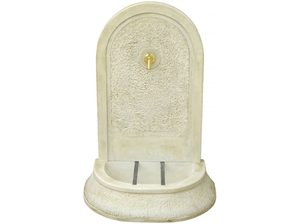 Fontaine jardin pierre reconstituée 70 x 46 x 100 cm