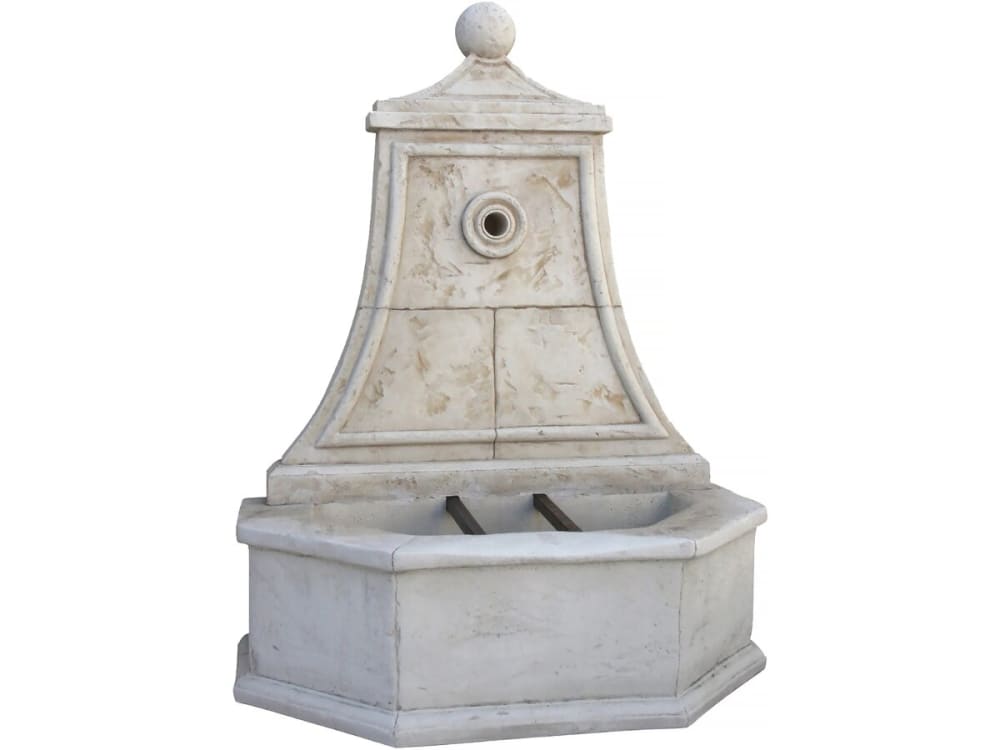 Fontaine jardin pierre reconstituée 86 x 51 x 111 cm