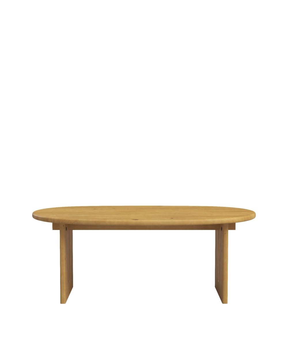 table basse en sapin - clair