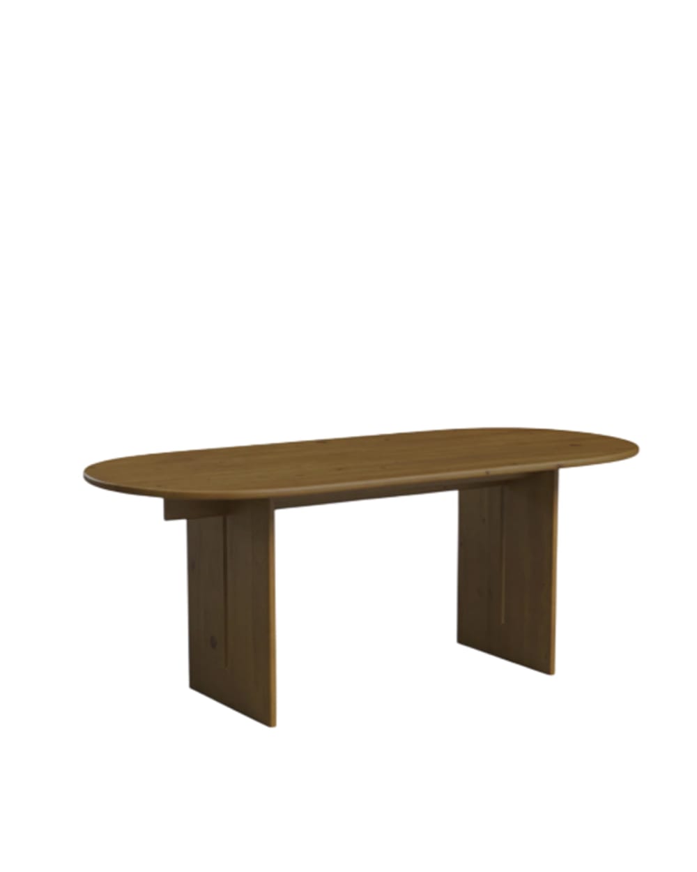 Hannun Esstisch aus Tannenholz Braun 220 cm style modern Braun