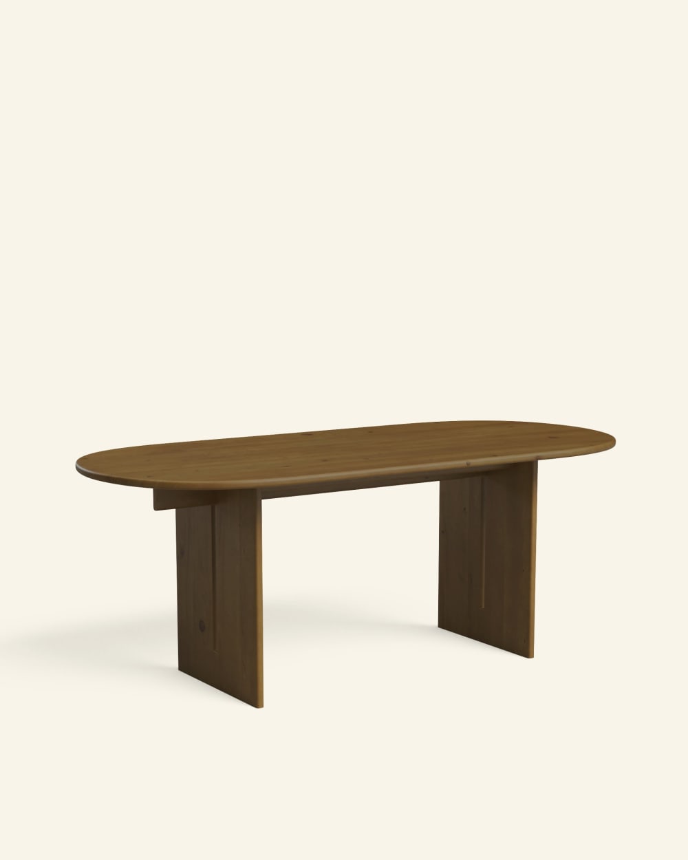 Esstisch aus Tannenholz Braun 220 cm - Maisons Du Monde