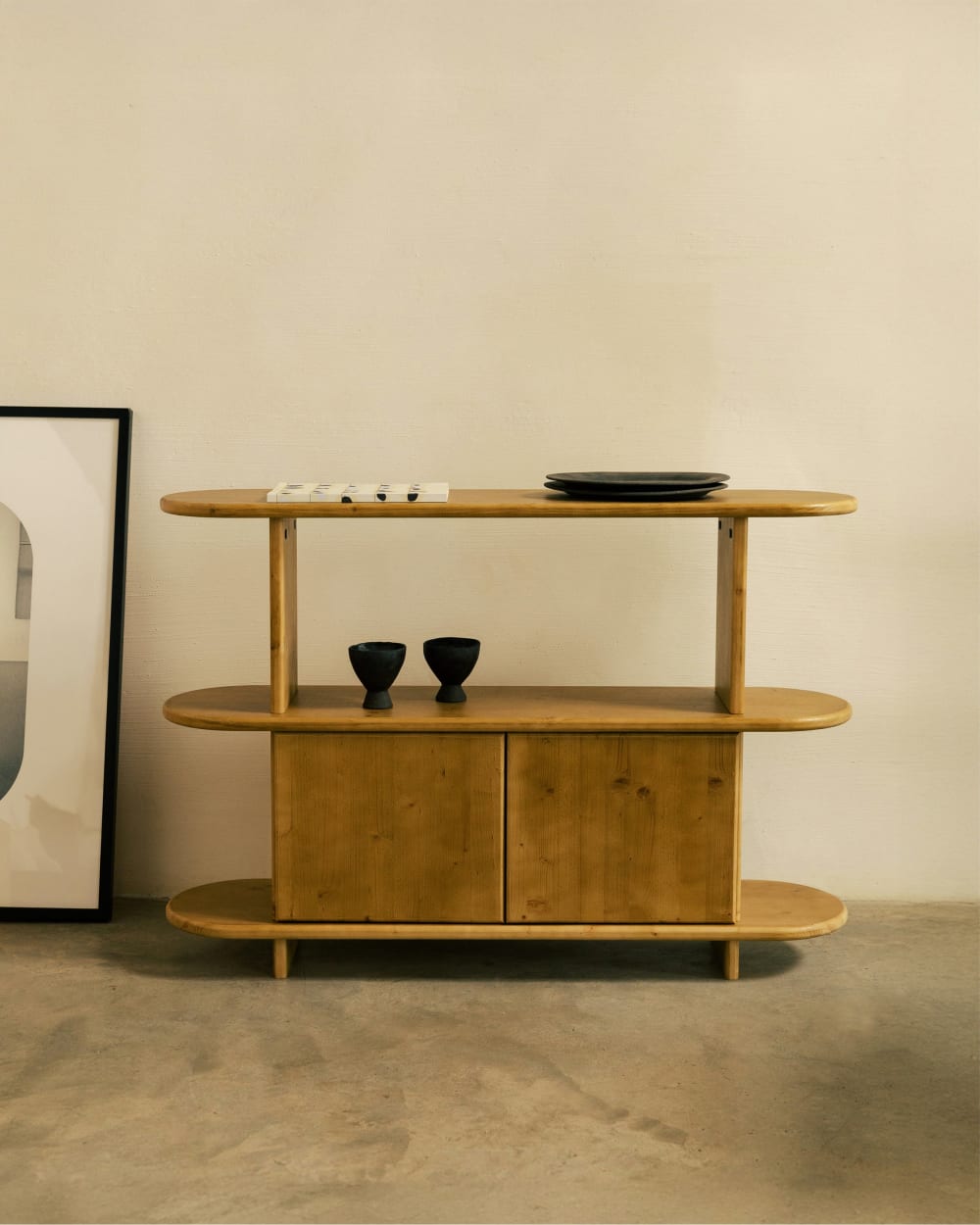 Sideboard Tannenholz Natur 120 cm - Maisons Du Monde