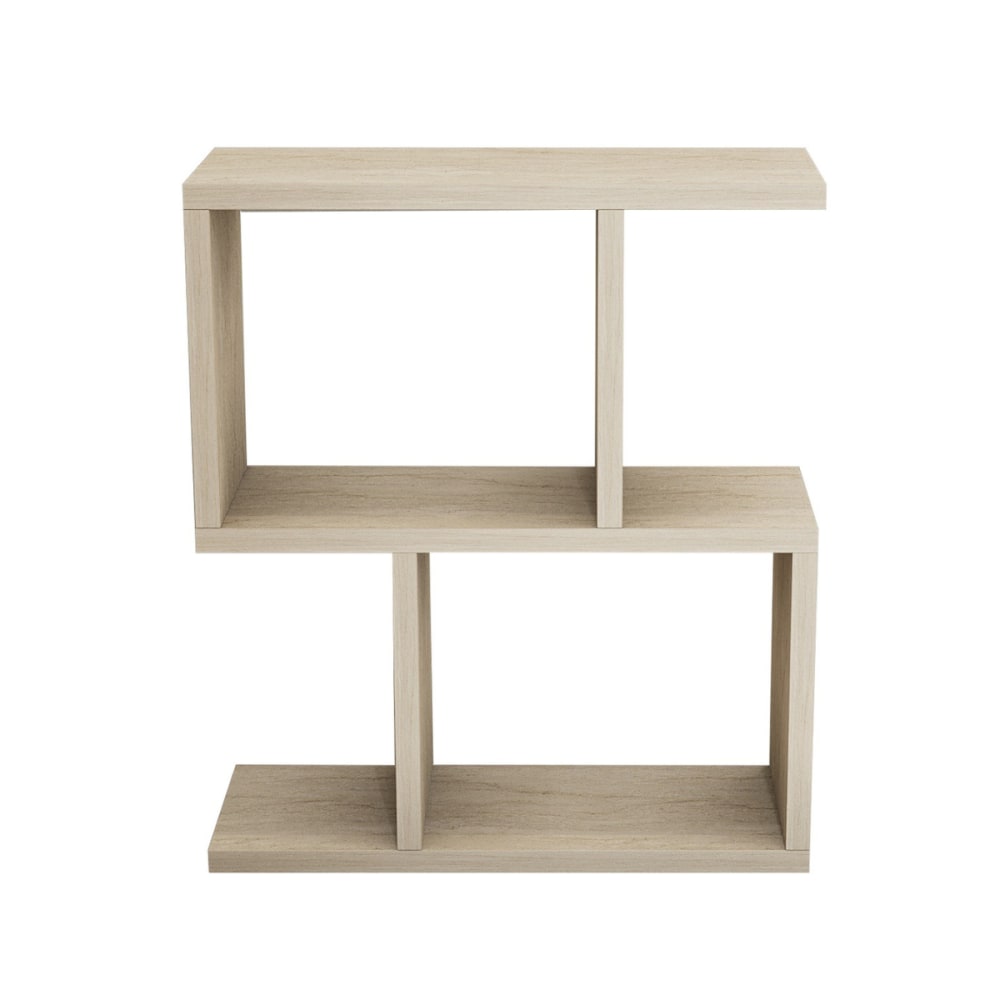 Bout de canapé L45 cm - Effet Travertin