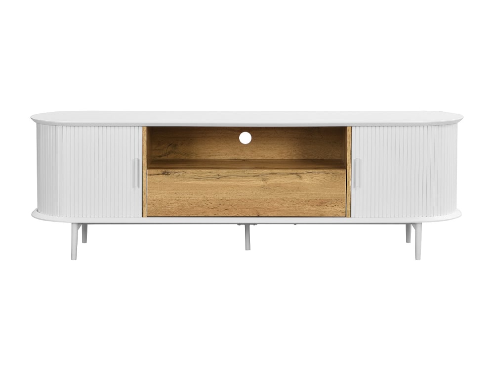 Meuble TV effet bois