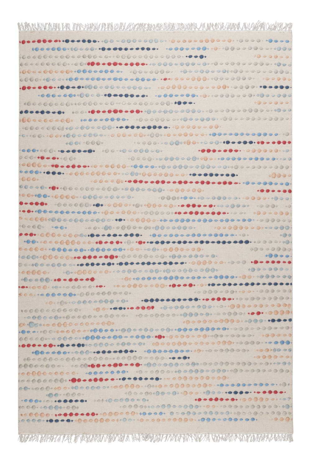 Tapis tissé main pure - laine