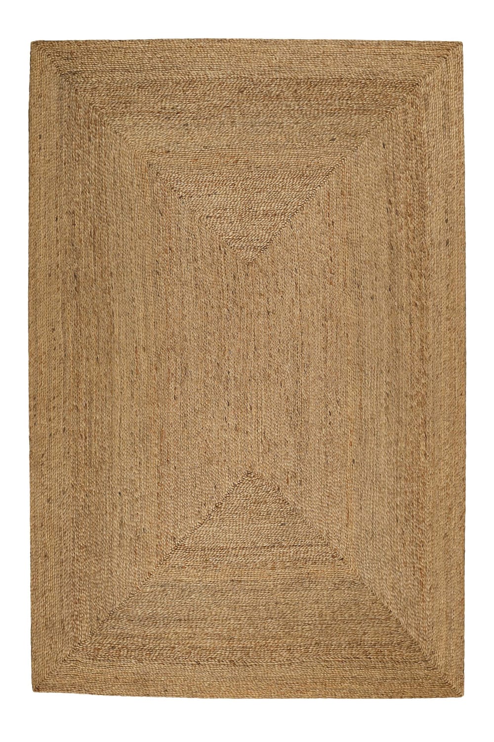 Tapis en jute naturelle - main