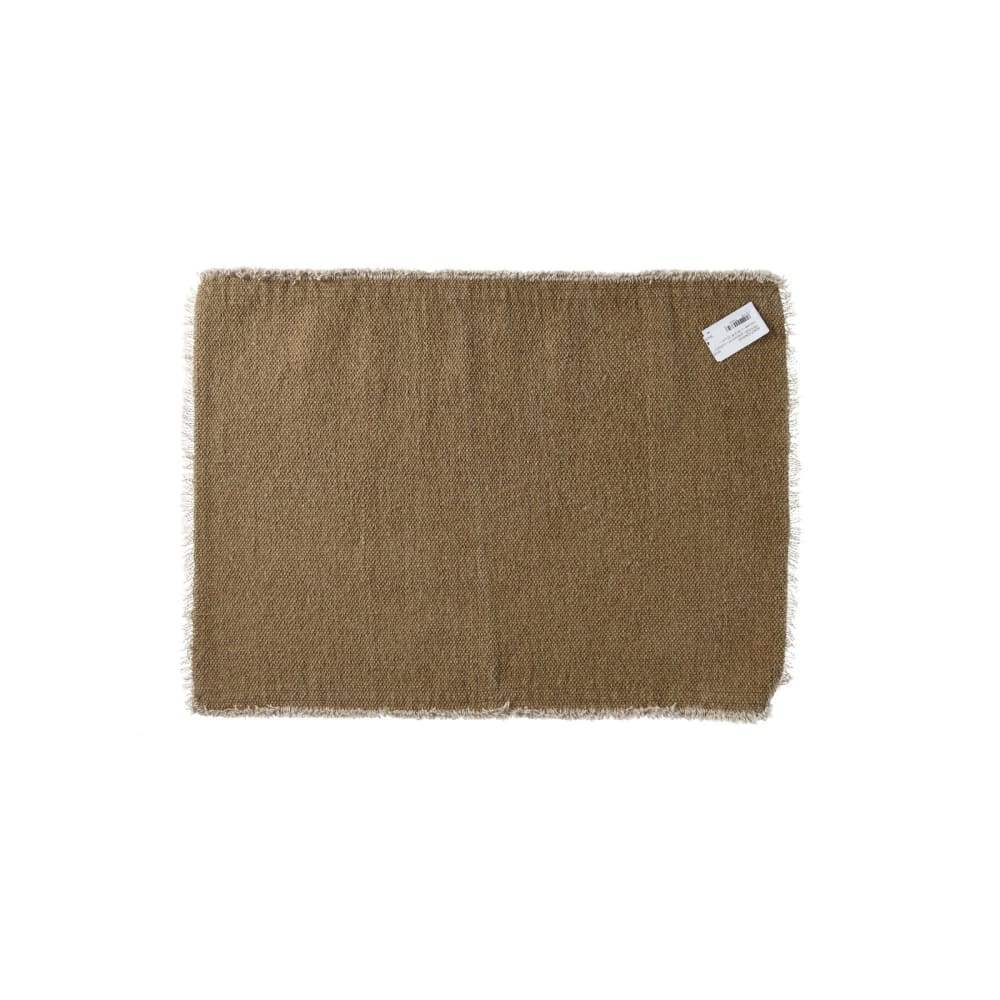 Set de table en coton camel