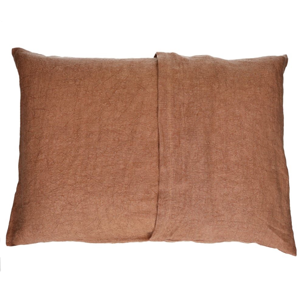 Coussin en coton cannelle 70X50 - Maisons du Monde