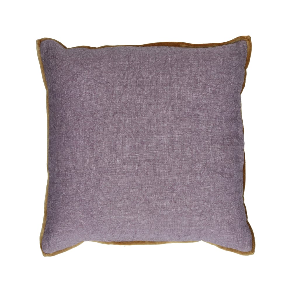 Coussin en coton violet 45X45