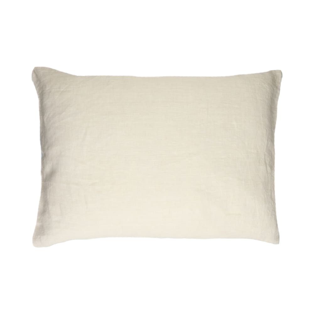 Coussin en coton ivoire 70X50