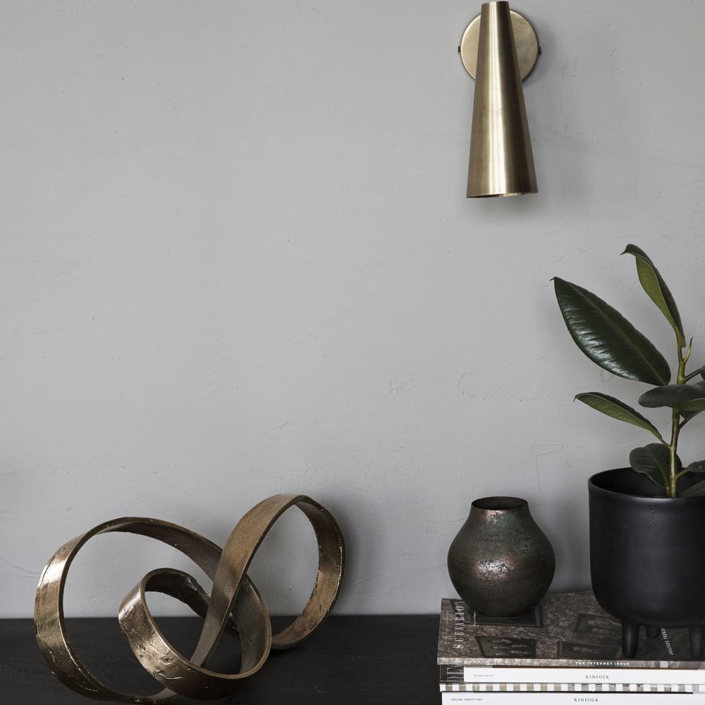 Objet décoratif en aluminium cuivre H13