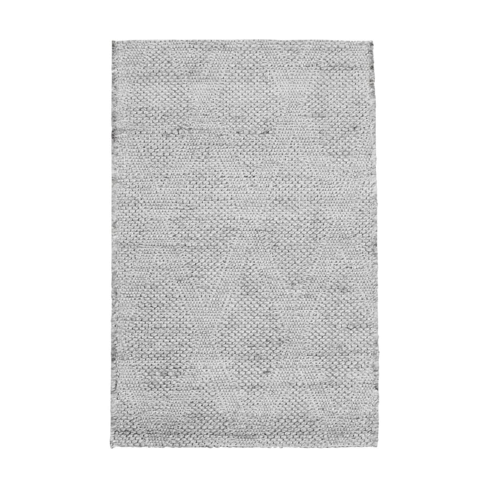 Tapis en jute gris 130x85 cm