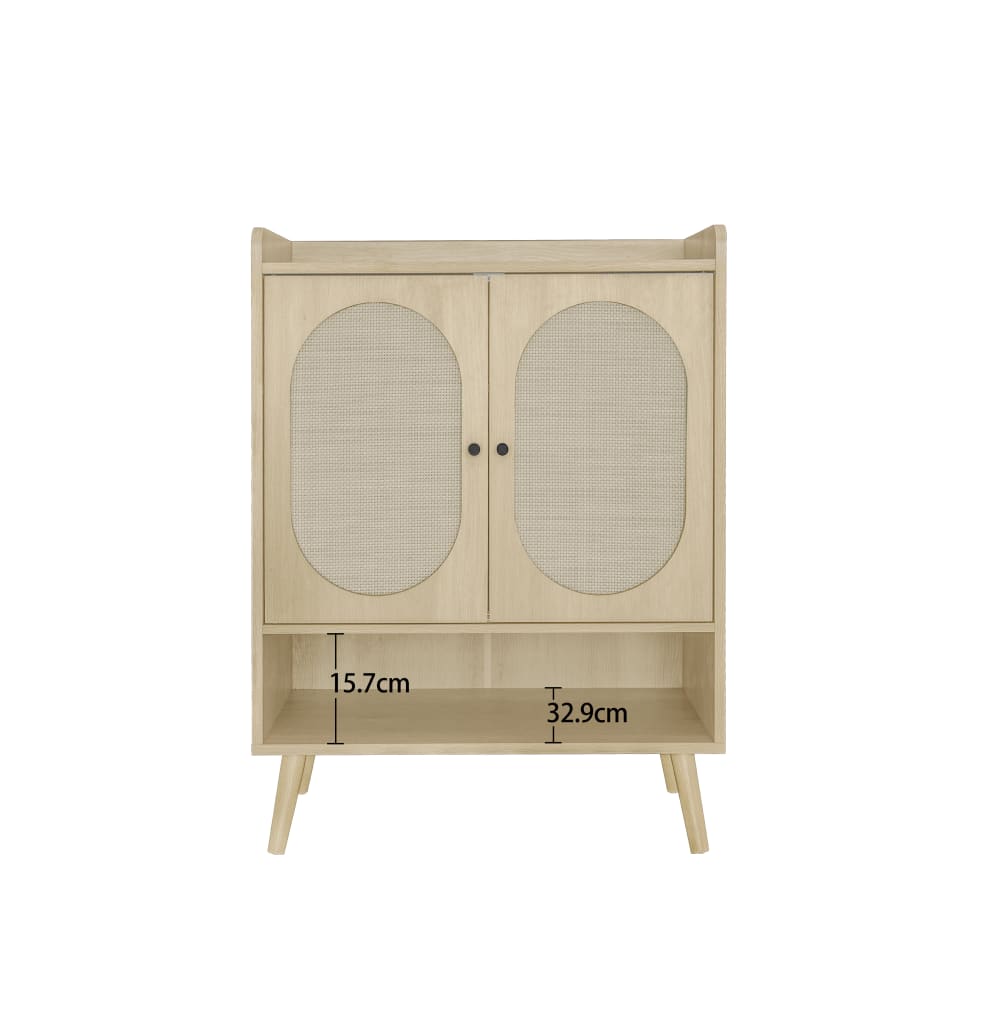 Meuble à chaussures rangement d'entrée moderne avec portes