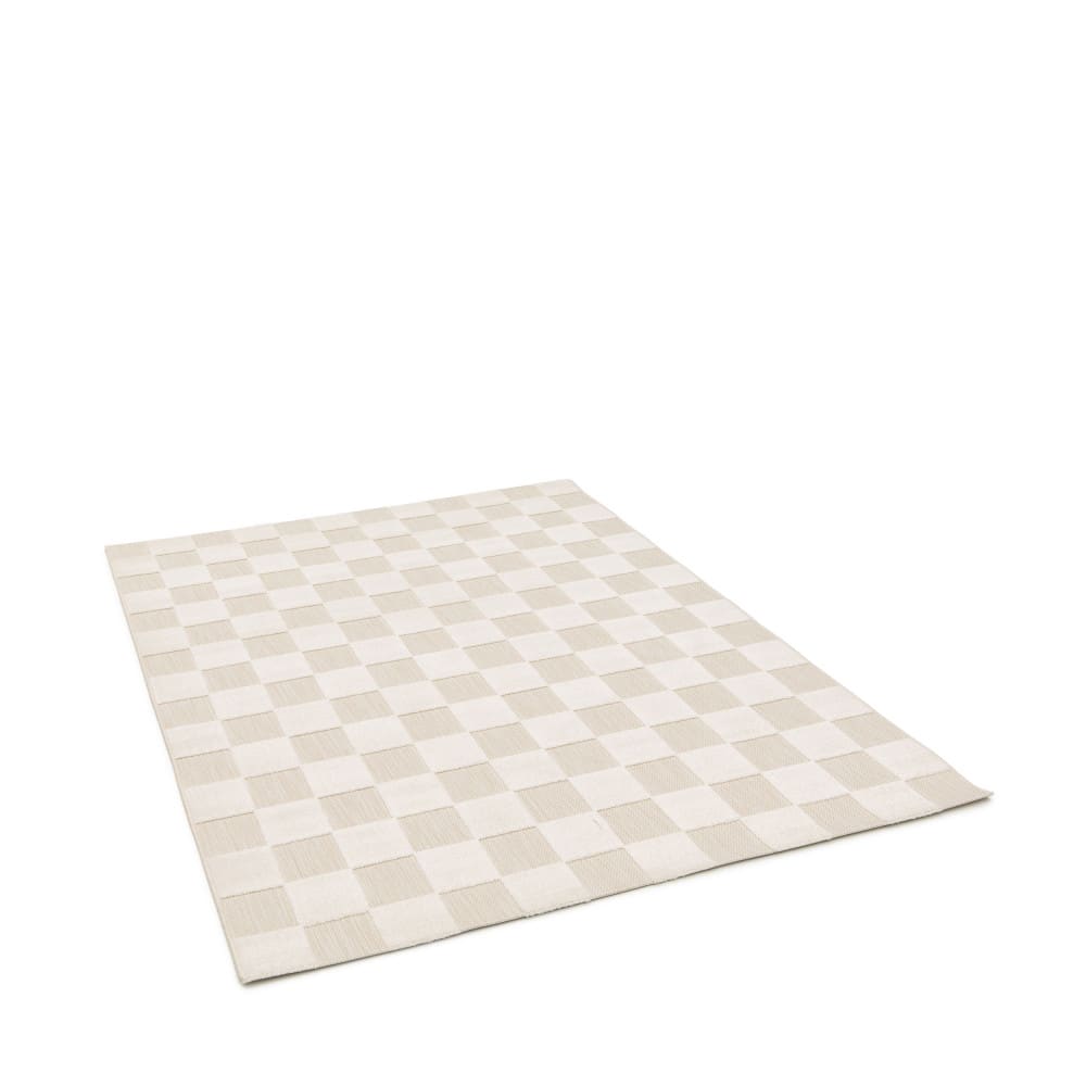 Tapis intérieur/extérieur - 160x230cm écru polypropylène — vue 3