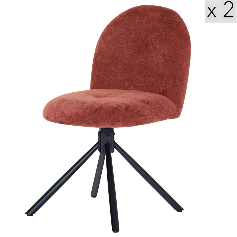 Lot 2 chaises salle