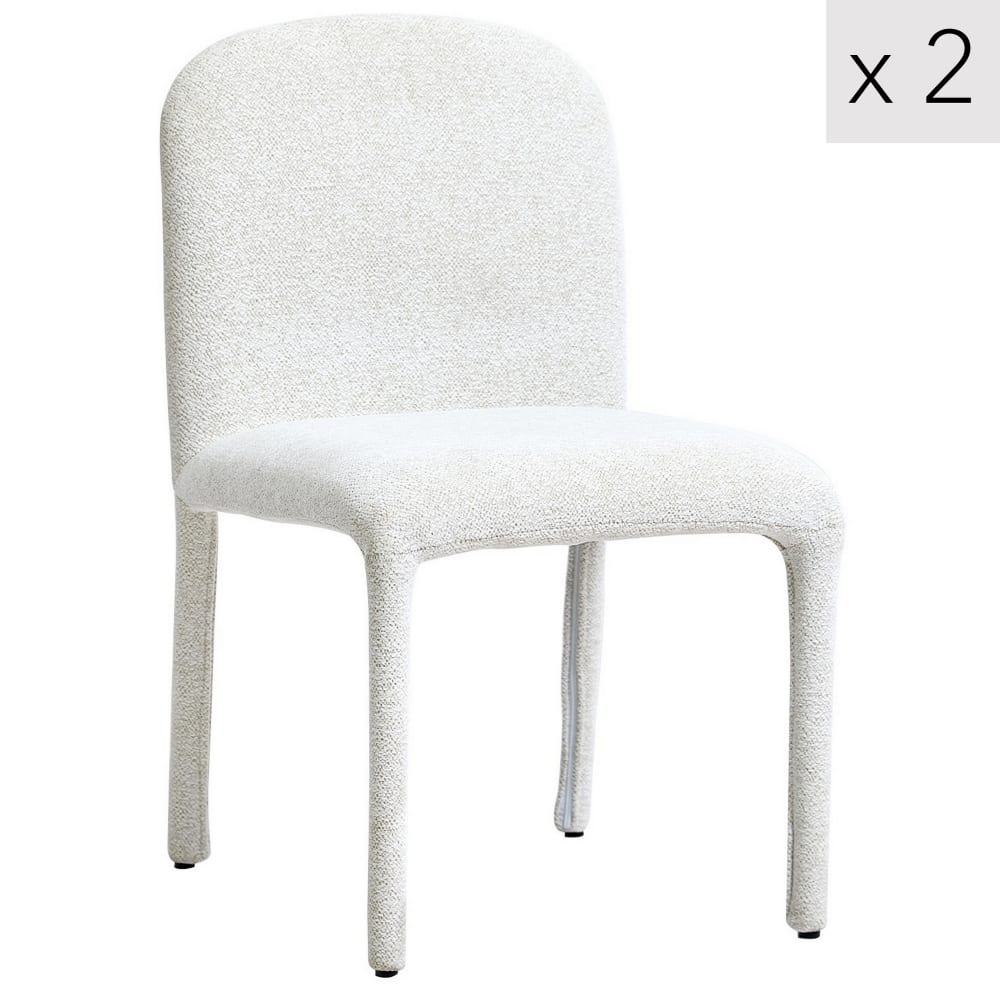 Lot 2 chaises salle - scandinaves