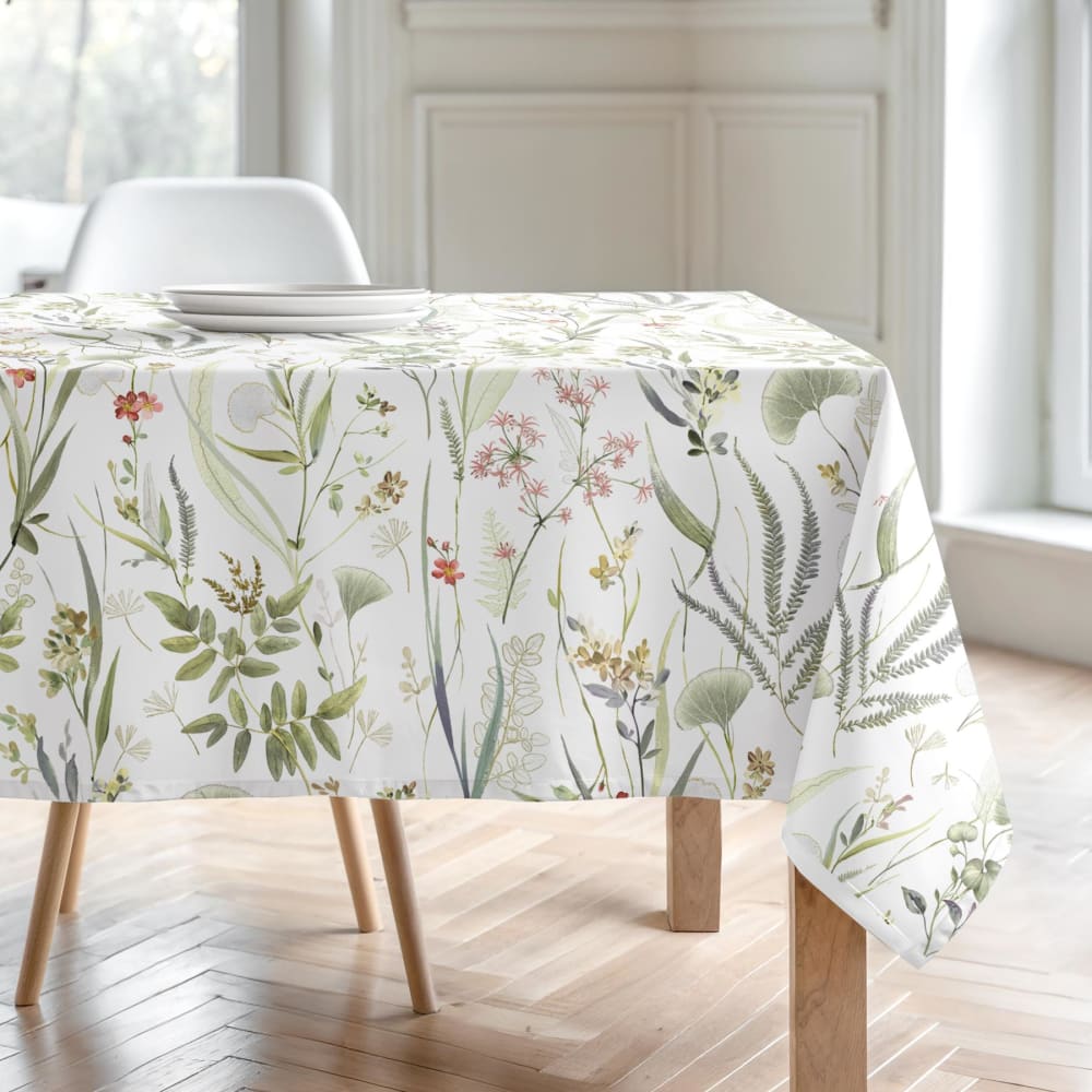 Nappe anti-taches 100% coton 155x200