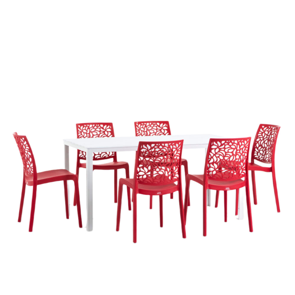 Ensemble table rectangulaire