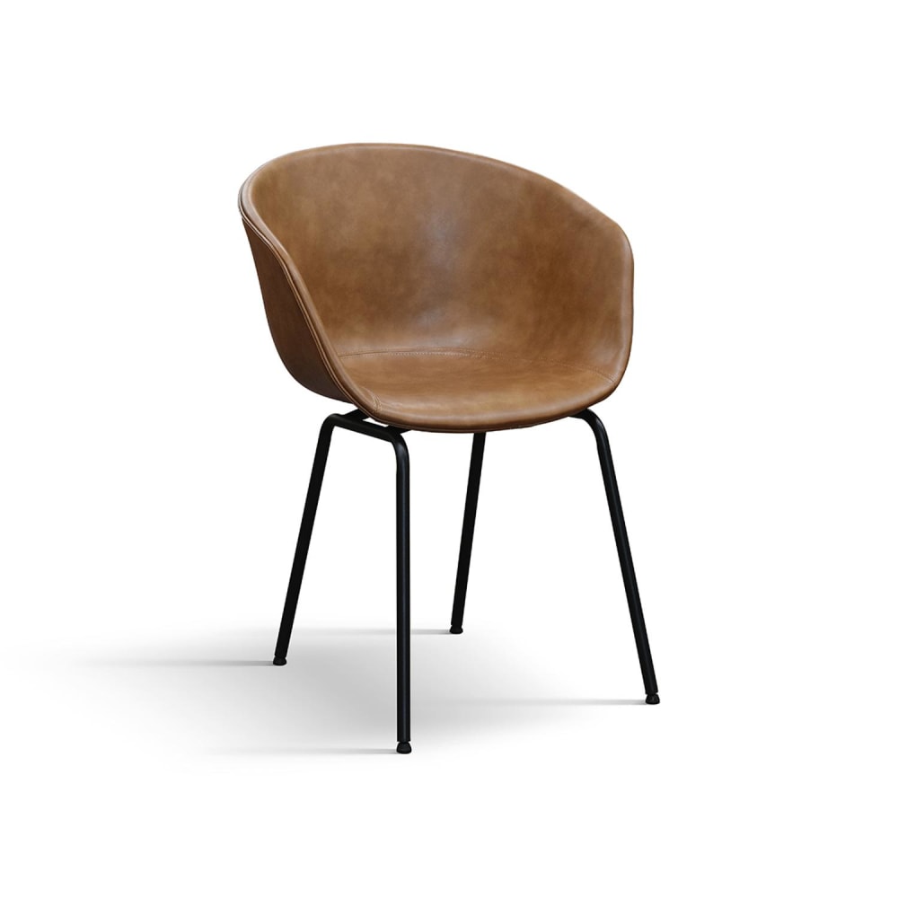 Lot de 4 chaises en simili