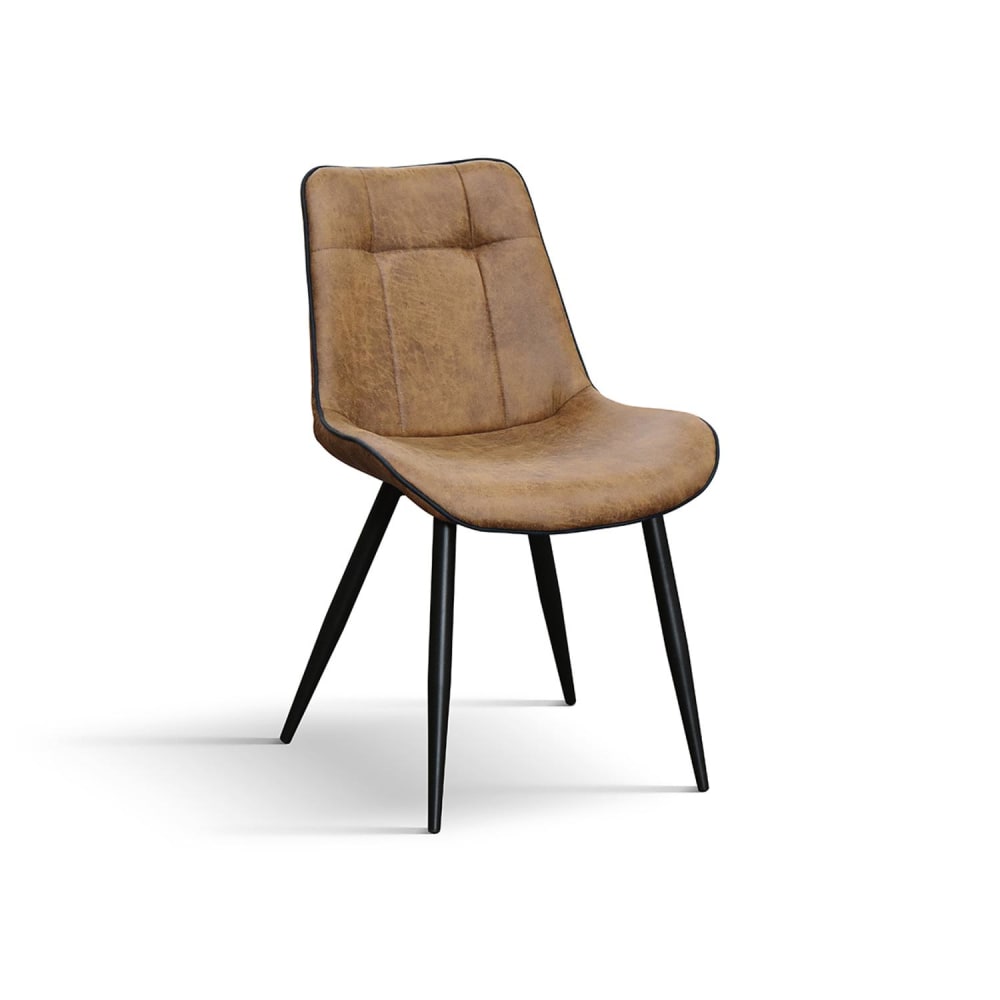 Lot de 4 chaises en simili