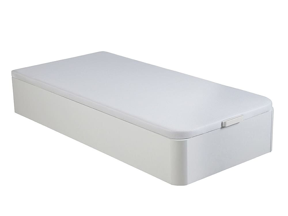 Sommier coffre mdf blanc