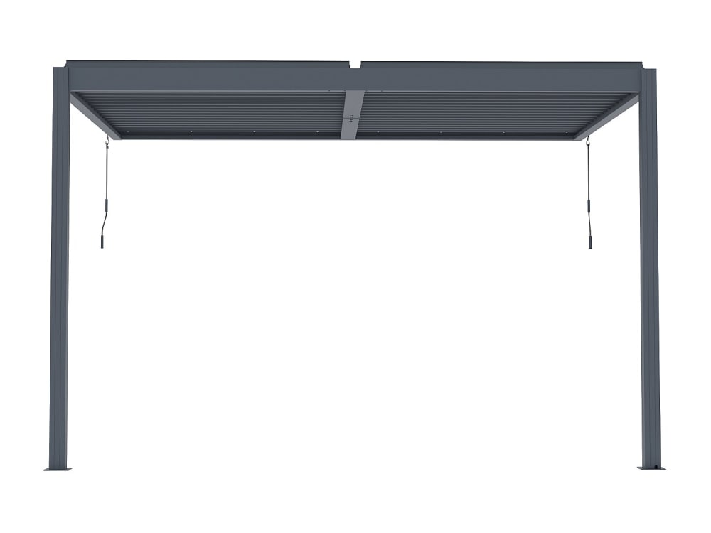 Pergola adossée bioclimatique - orientables