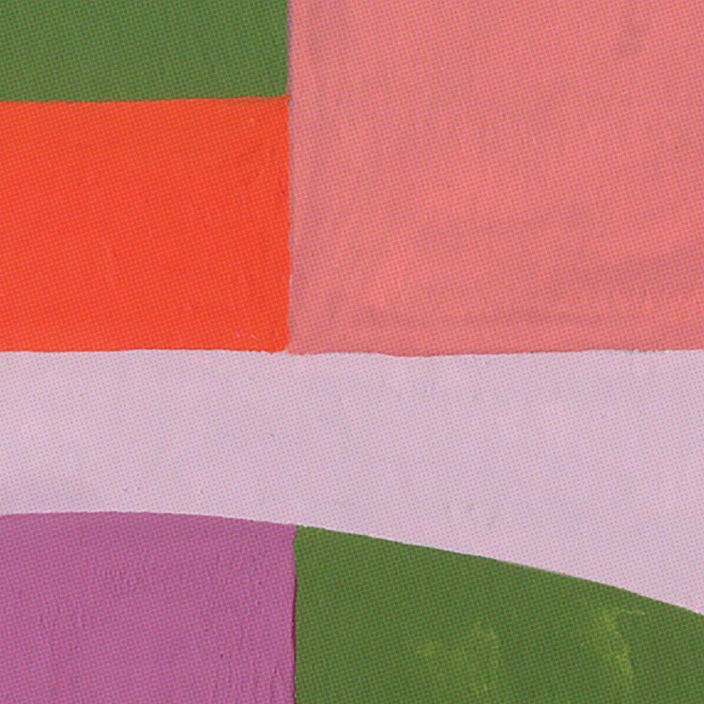Papier peint paysage décomposé, mauve 525 x 250cm — vue 4
