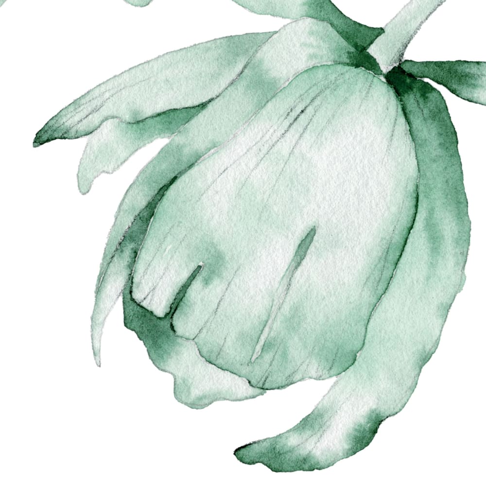 Papier peint azulejos, vert 225 x 250cm — vue 4