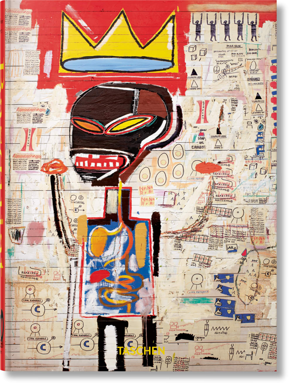 TASCHEN Jean-Michel Basquiat. 40th Ed. (Italienisch) Mehrfarbig Papier