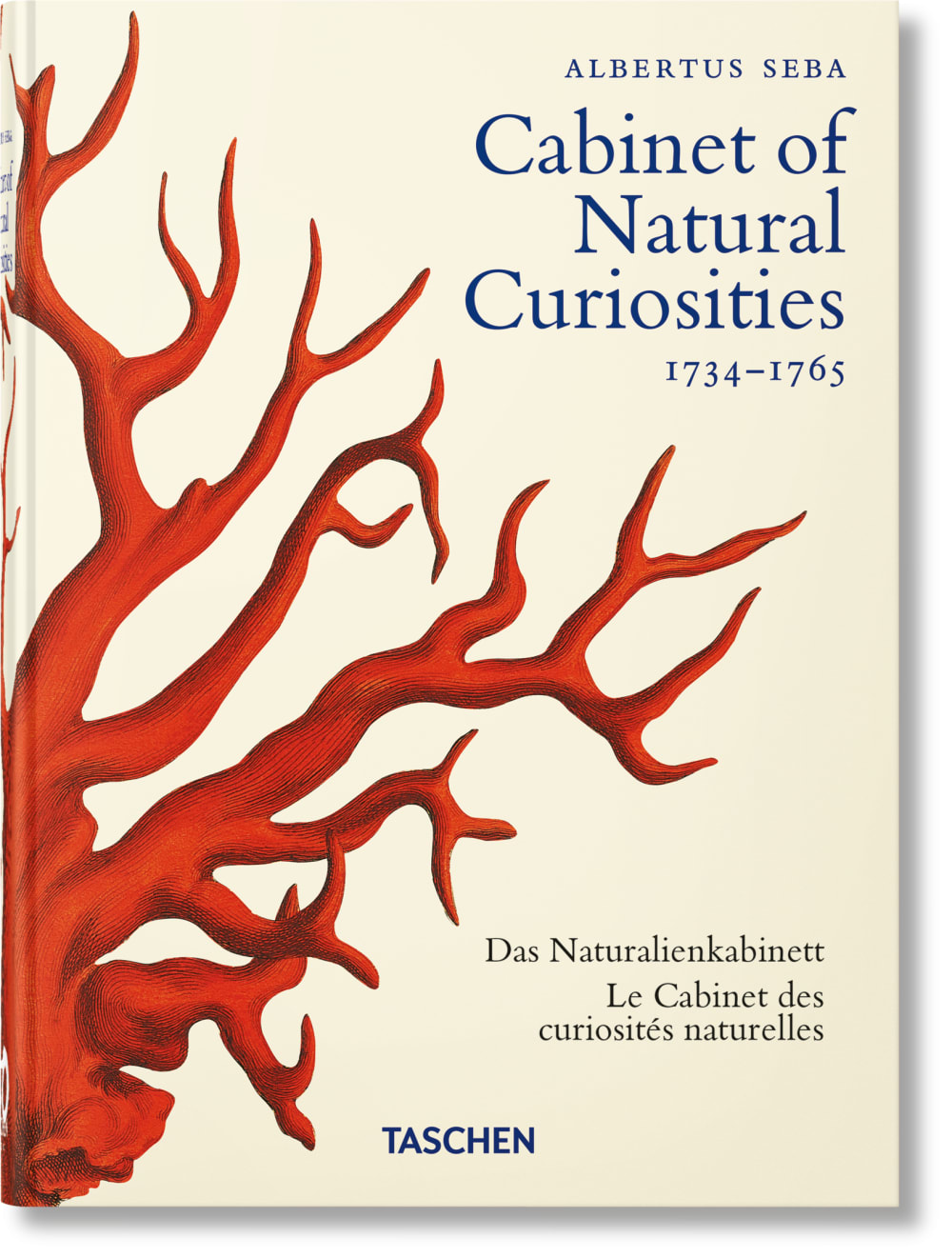 TASCHEN Seba. Das Naturalienkabinett (Deutsch, Französisch, Englisch) Mehrfarbig Papier