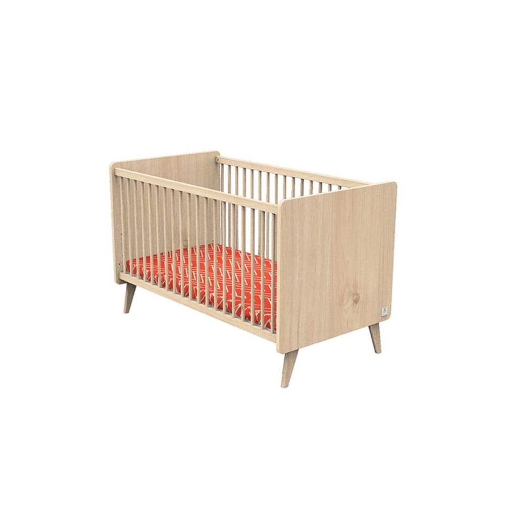 Lit bébé évolutif en lit junior Little Big Bed Arty (70 x 140 cm)