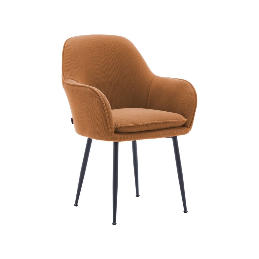 fauteuil velours côtelé