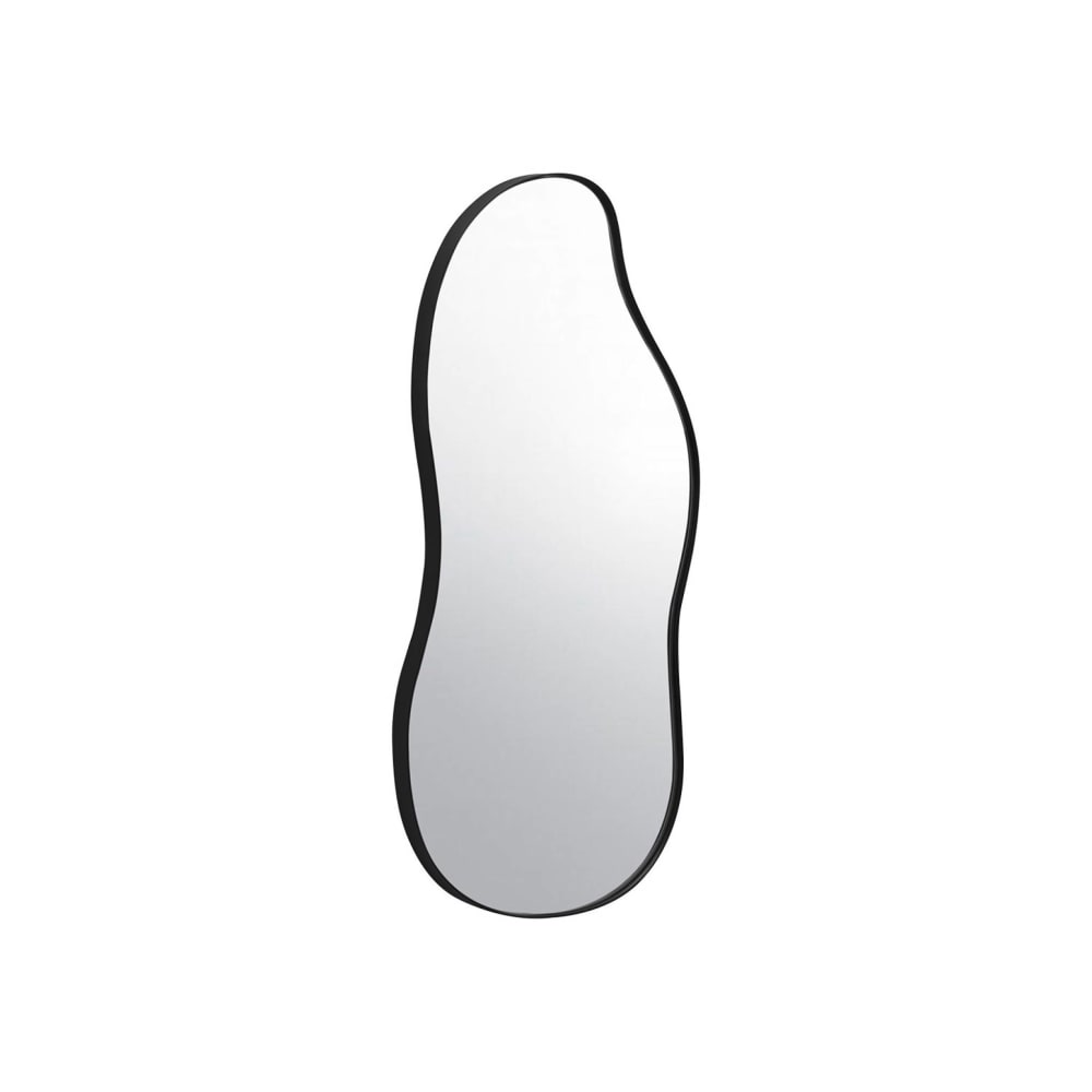 Miroir organique en métal noir