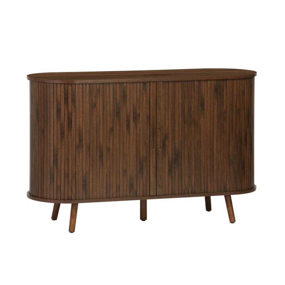 Buffet scandinave 2 portes, noyer
