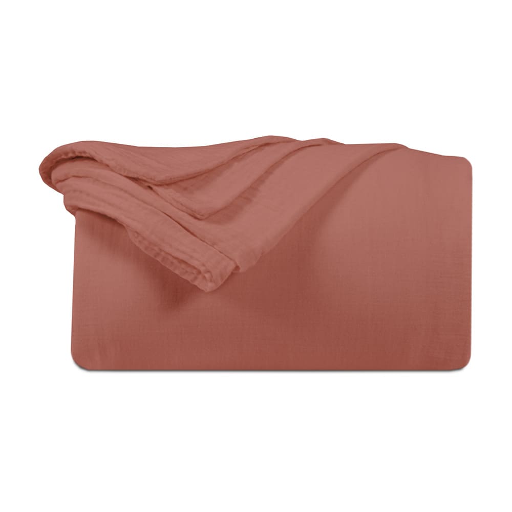 Housse de couette gaze de coton sable 240x260 — vue 3