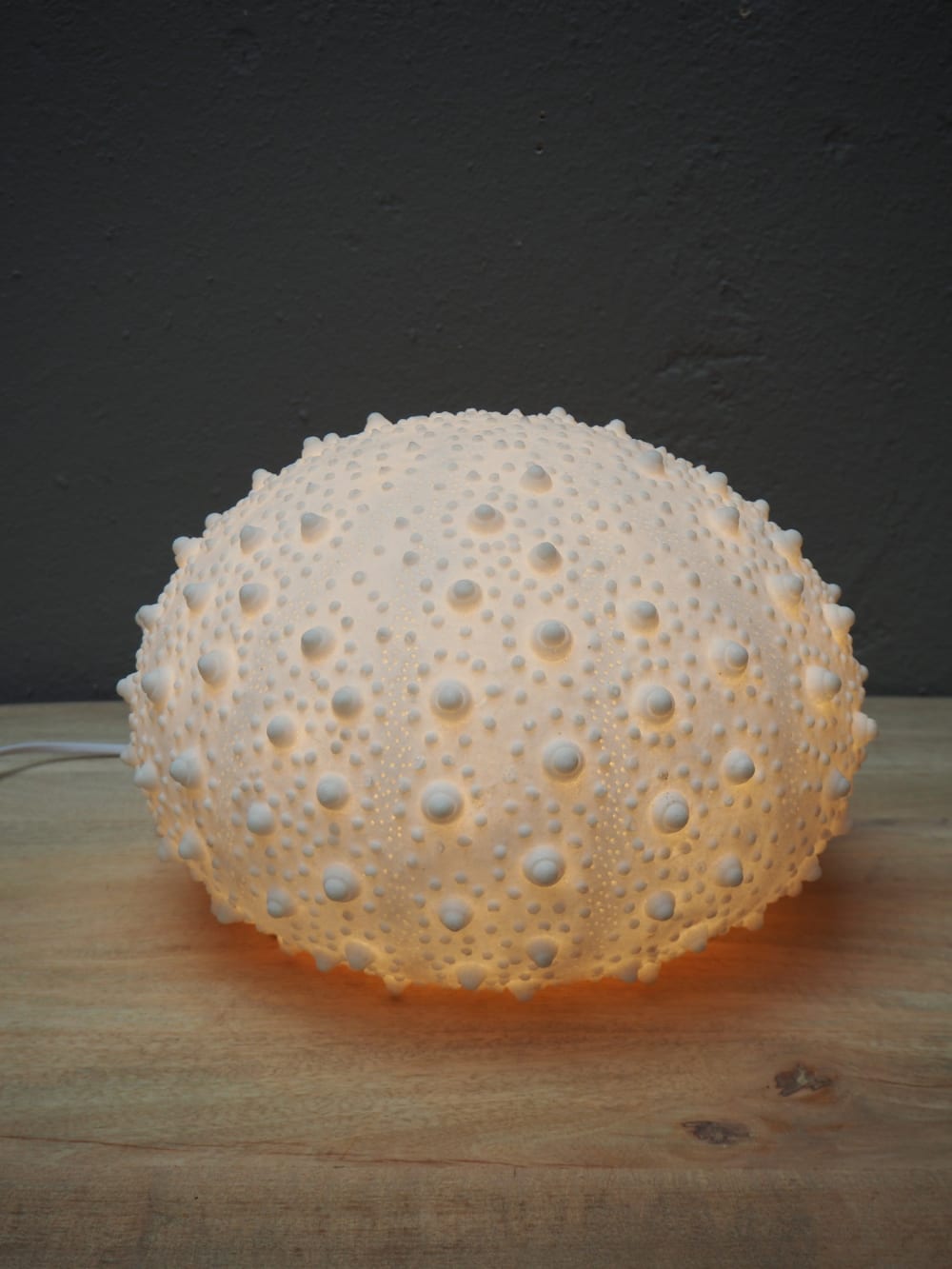 Lampe à poser en céramique blanc — vue 3