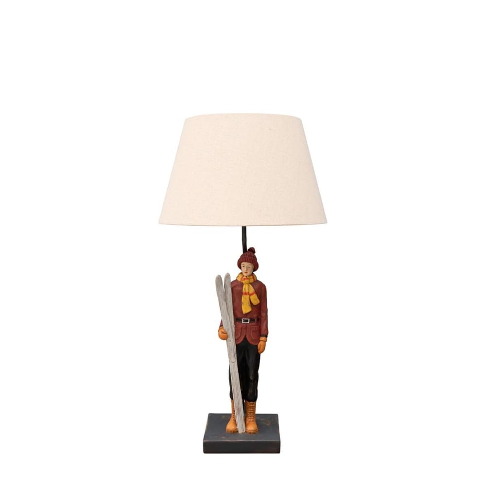 Lampe à poser en résine