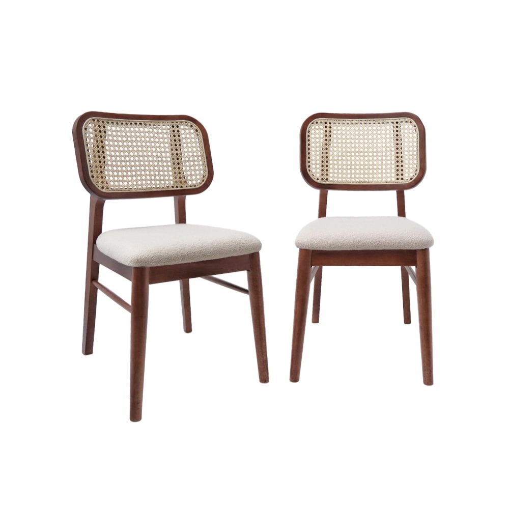Lot de 2 chaises bois