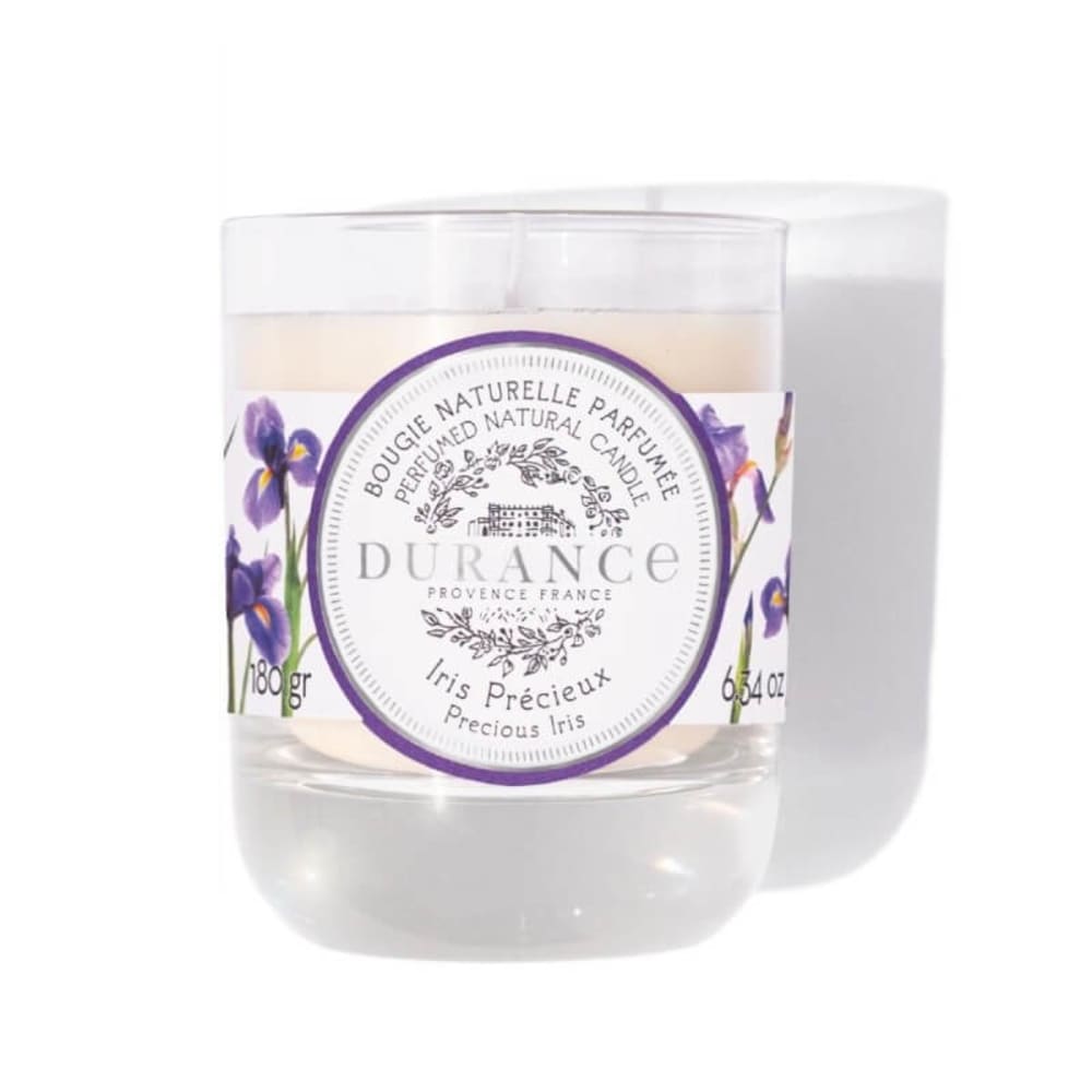Bougie parfumée naturelle iris précieux