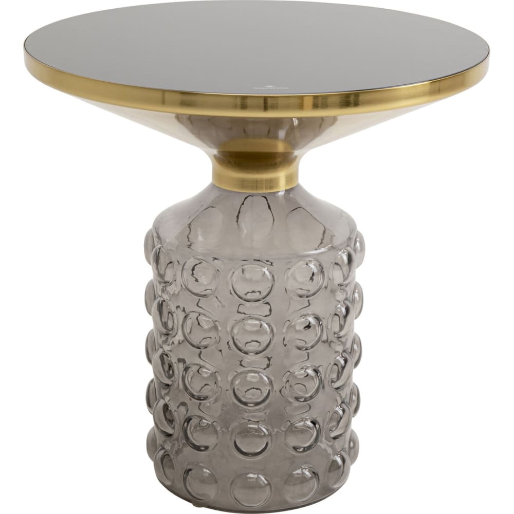 Table d'appoint en verre