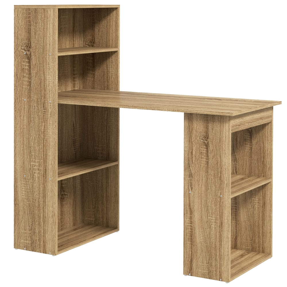 bureau d'angle étagère