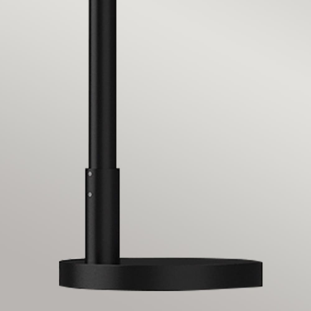 Lampadaire Acier Noir Mat — vue 4